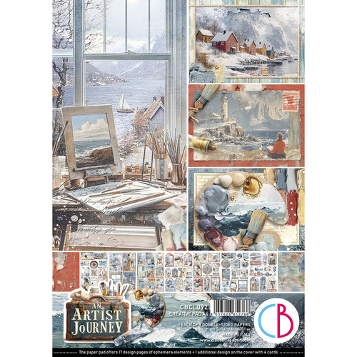 Ciao Bella - An Artist Journey - A4 Paper Pad (9pk)