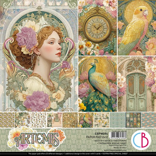 Ciao Bella - Artemis - 12x12 Paper Pad (12pk)