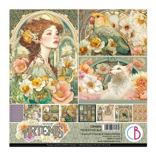 Ciao Bella - Artemis - 8x8 Paper Pad (12pk)