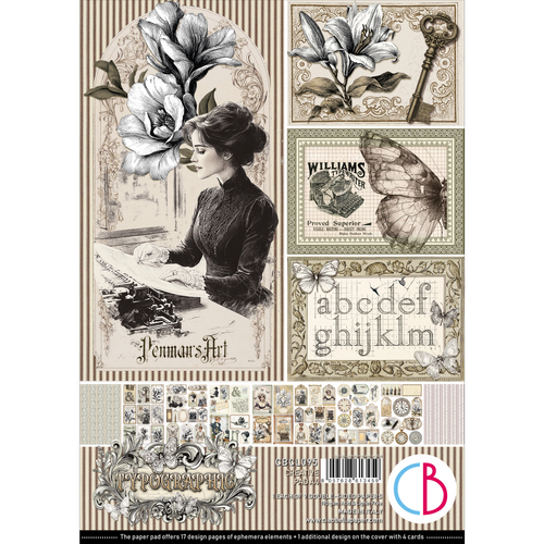 Ciao Bella - Typographic - A4 Paper Pad (9pk)