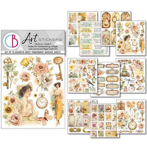 Ciao Bella - Reminder - Art Sticker Set 10/Pkg 
