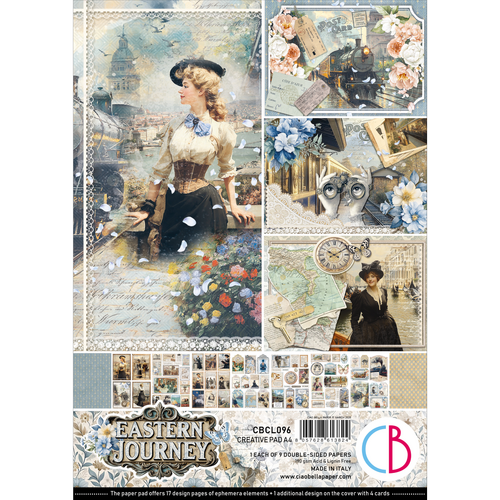 Ciao Bella - Eastern Journey - A4 Paper Pad (9pk)