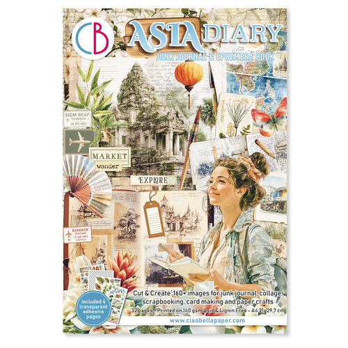 Ciao Bella - Asia Diary A4 32/Pkg