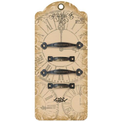 Graphic 45 - Staples - Metal Handle Sets