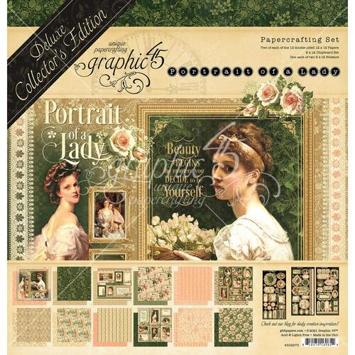 **Graphic 45 - Portrait of a Lady - Deluxe Collector's Edition