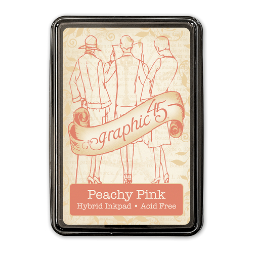 Graphic45 Hybrid Inkpad - Peachy Pink
