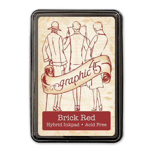 Graphic45 Hybrid Inkpad - Brick Red