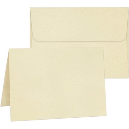 Graphic 45 - Staples - A2 Card 4.25"X5.5" With Envelope - Ivory