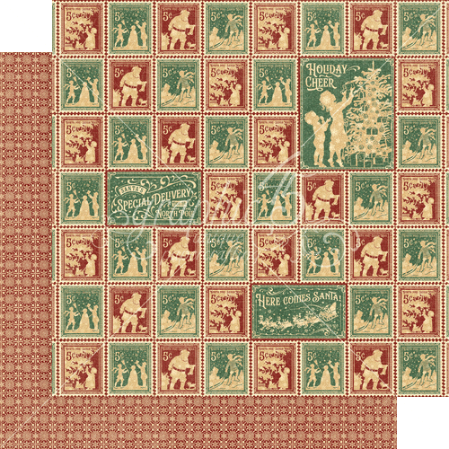 Graphic 45 - Letters to Santa - North Pole Postage