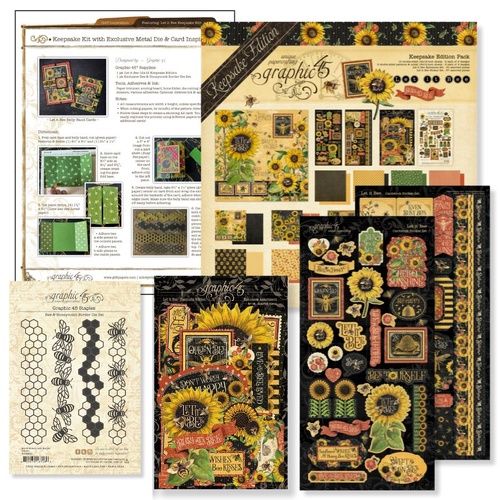 Graphic 45 - Keepsake Kit - Let it Bee