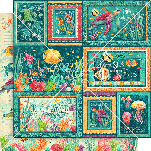 Graphic 45 - Seas the Day - Go with the Flow