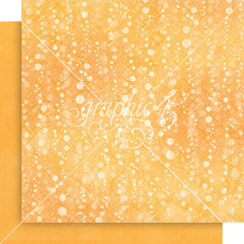 Graphic 45 - Seas the Day - Sunshine Yellow Pattern & Solid Sheet