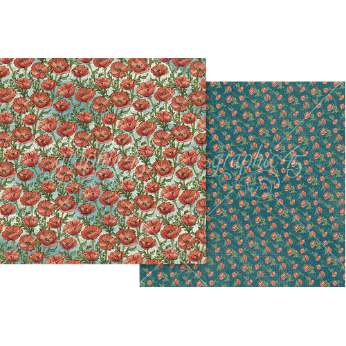 Graphic 45 - Wonder of Oz - Field of Poppies