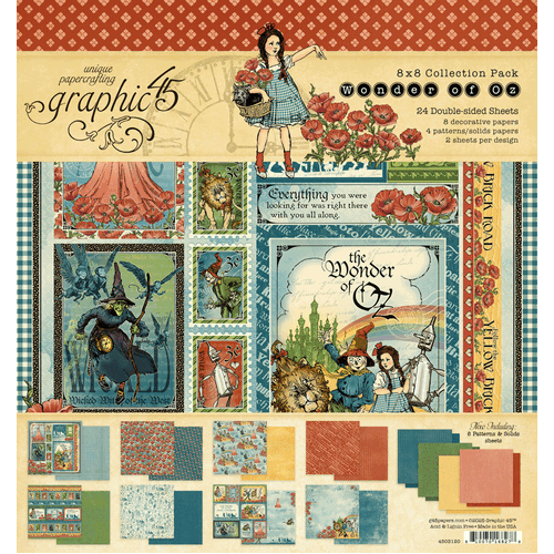 Graphic 45 - Wonder of Oz - 8x8 Collection Pack