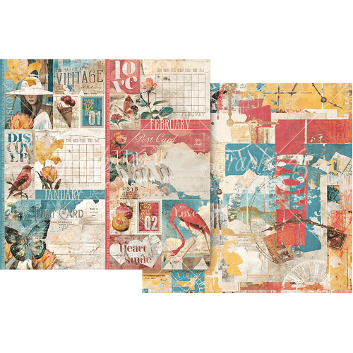 Graphic 45 - Journaling Through Time - January & February