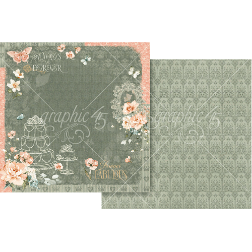 Graphic 45 - Always & Forever - Always & Forever Dark Layout