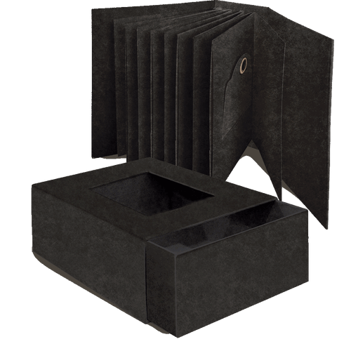 Graphic 45 - Staples - ATC Album with Matchbook Box - Black