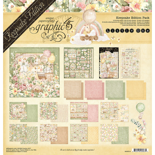 Graphic 45 - Little One — 12x12 Keepsake Edition Pack