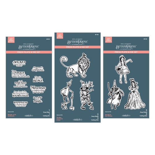 Spellbinders BetterPress Bundle - Wonder Of Oz