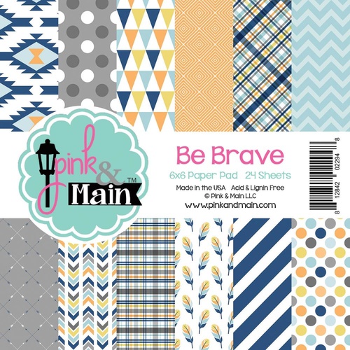 Be Brave - 6x6 Paper Pad