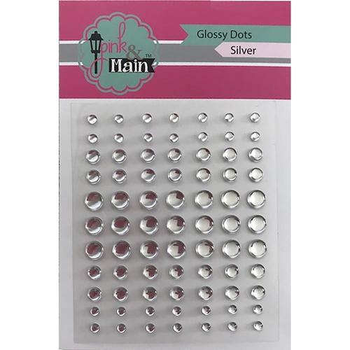 Glossy Dots - Silver