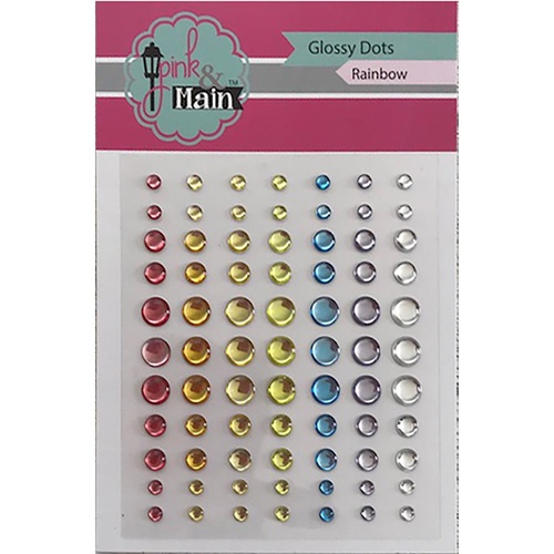 Glossy Dots - Rainbow