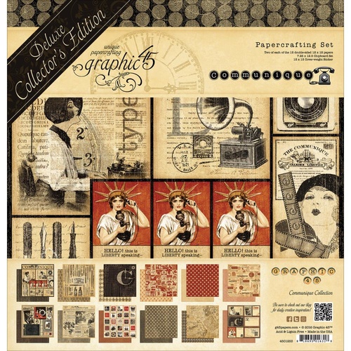 Graphic 45 - Communique - Deluxe Collector's Edition