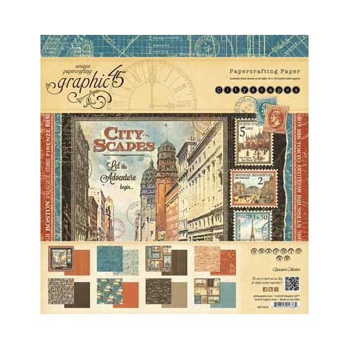 Cityscapes - 12x12 Paper Pad