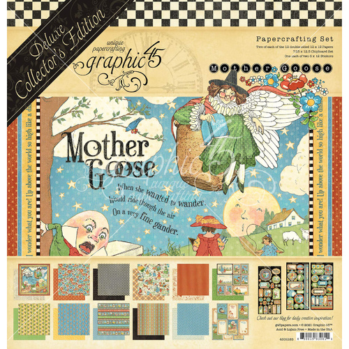 **Graphic 45 - Mother Goose - Deluxe Collector's Edition