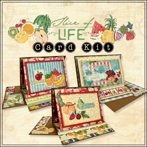 Graphic 45 - Card Kit - Slice of Life