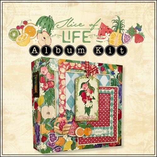 Graphic 45 - Album Kit - Slice of Life