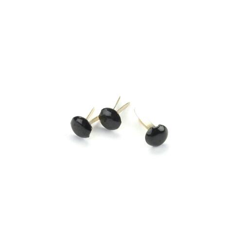 Creative Impressions - Black Mini Round Fasteners 3mm (100)