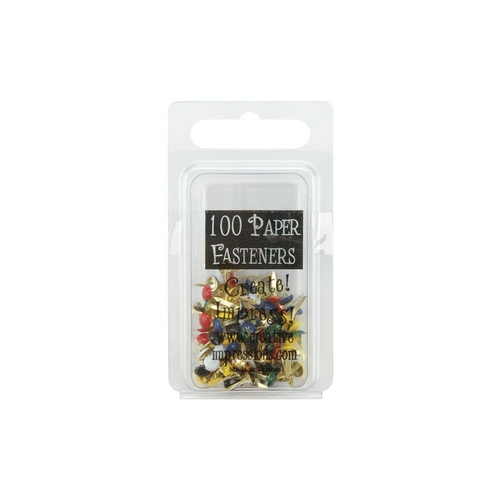 Creative Impressions - Primary Mini Round Fasteners 3mm (100)