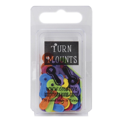 Creative Impressions - Tropical Metal Turn Mounts (50)