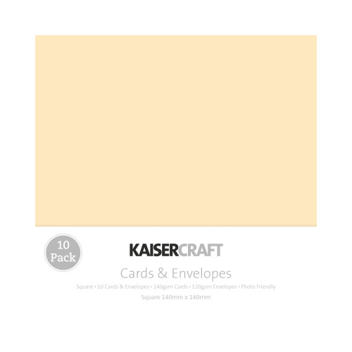 Card & Envelopes - Cream