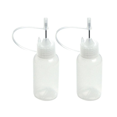 Couture Creations - Applicator Bottles - 20ml with rustproof precision tip and cover (2pc)