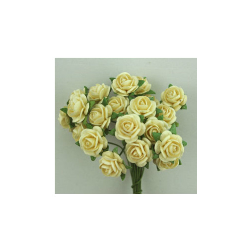 1cm Roses - Ivory