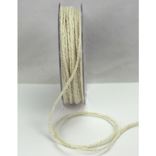 2mm Jute Cord - Ivory