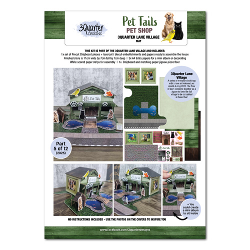 3Quarter Designs - Lane Village - Pet Tails Pet Shop