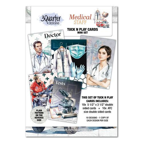 3Quarter Designs - Medical Staff - Mini Tuck n Plays