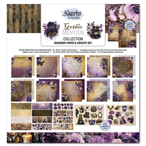 3Quarter Designs - Gothic Innovation - 12x12 Collection