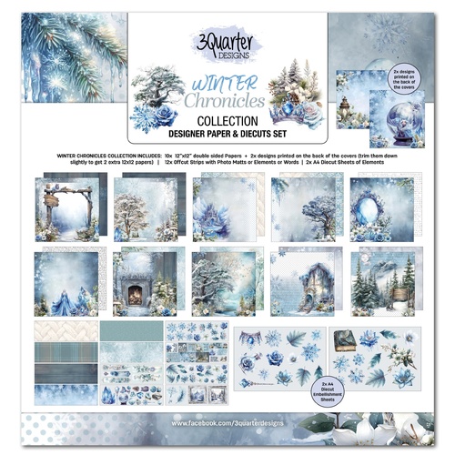 3Quarter Designs - Winter Chronicles - 12x12 Collection
