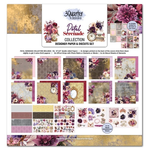 3Quarter Designs - Petal Serenade - 12x12 Collection