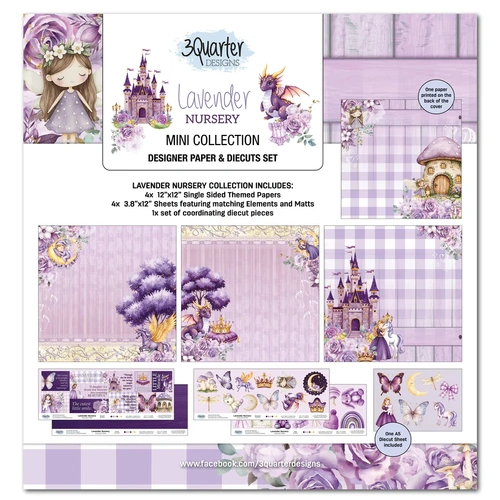 3Quarter Designs - Lavender Nursery - Mini 12x12 Collection
