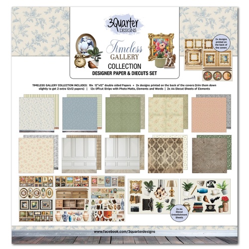 3Quarter Designs - Timeless Gallery - 12x12 Collection