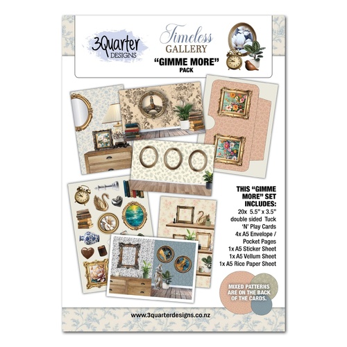 3Quarter Designs - Timeless Gallery - Gimme More Pack