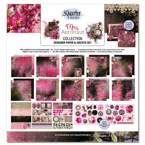 3Quarter Designs - Mrs Aeronaut - 12x12 Collection