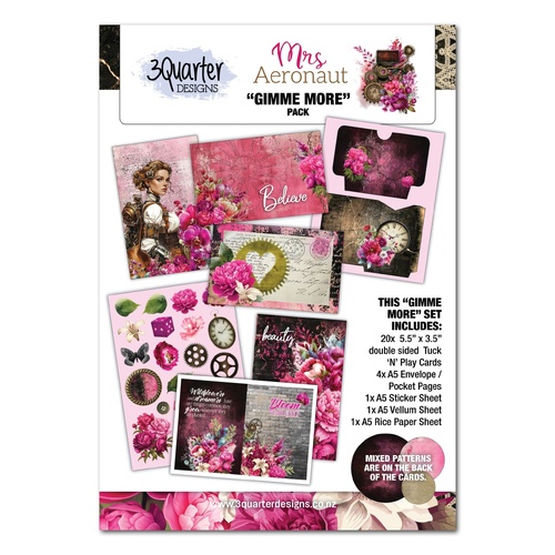 3Quarter Designs - Mrs Aeronaut - Gimme More Pack