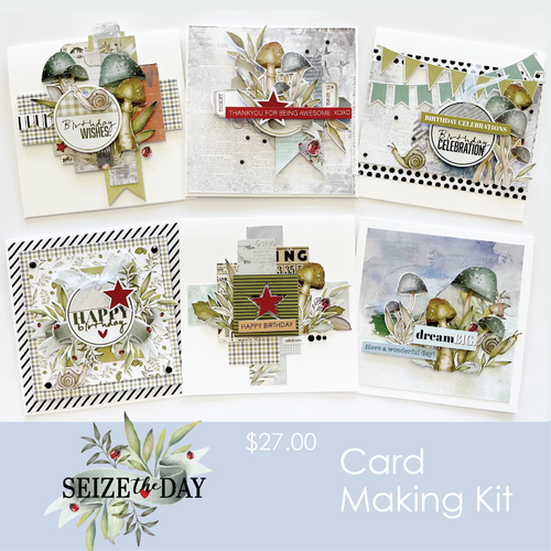 Uniquely Creative - Seize the Day - Card Making Kit
