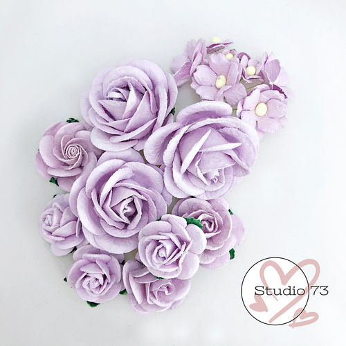 Studio 73 - Mixed Blossoms - Soft Purple